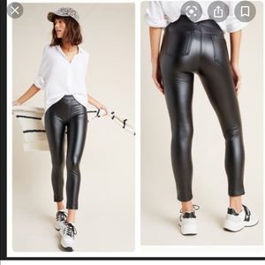 New Anthropologie leather leggings by Sanctuary